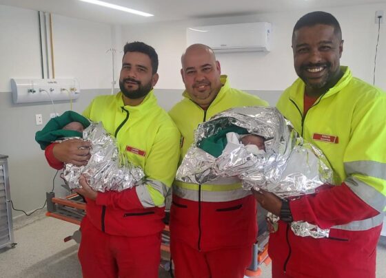 equipe da k infra realiza parto de emergência na br 393 divulgaÇÃo