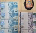 Homem é preso com R$1 mil em notas falsas em