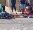 Acidente deixa motociclista ferido em Volta Redonda