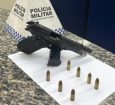 Homem é flagrado com pistola no bairro Cotiara, em Barra