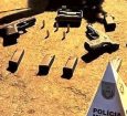 Pistolas são apreendidas pela PM após ataque a tiros em